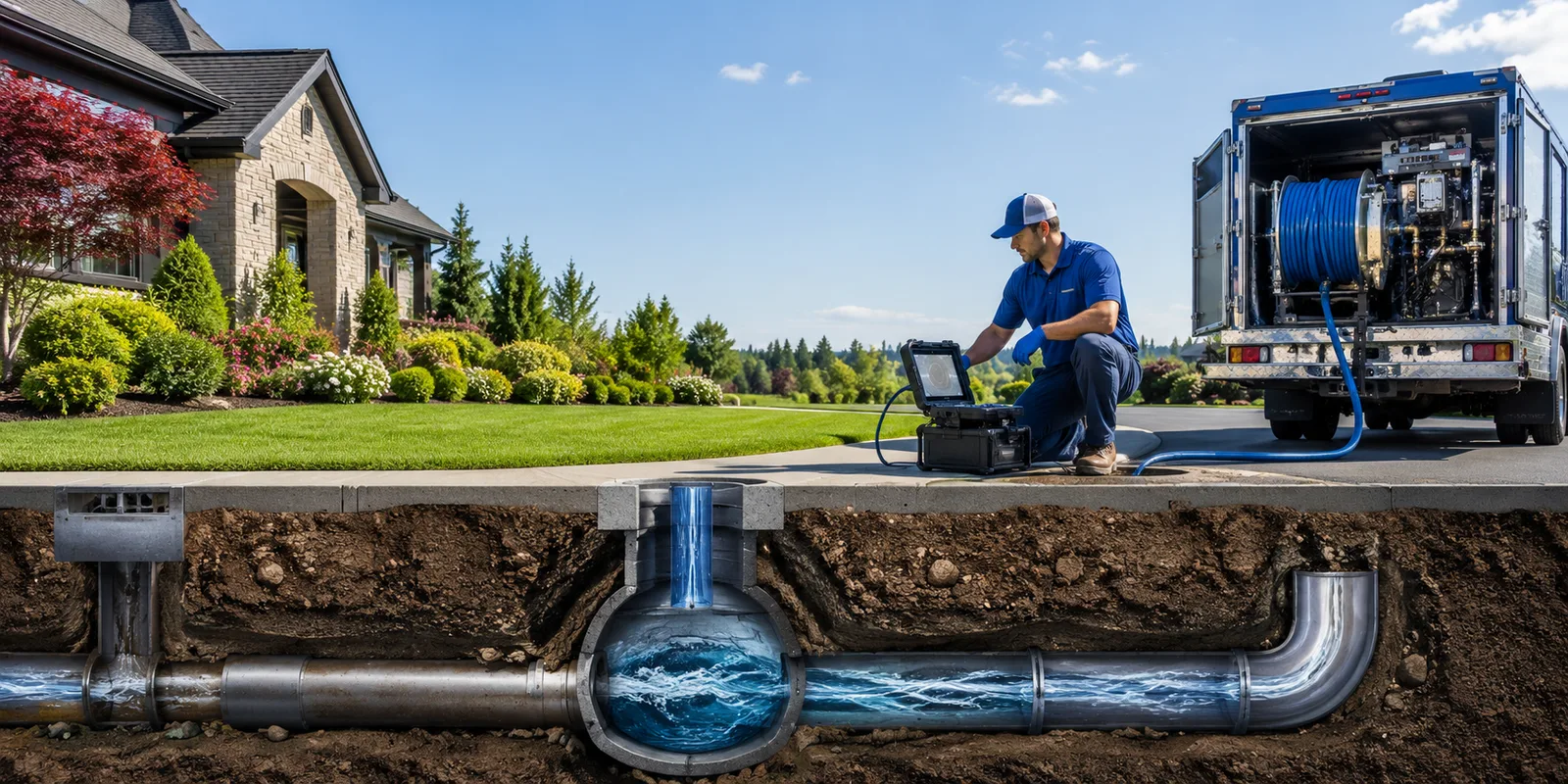 Drainage restoration information for Rockton, PA